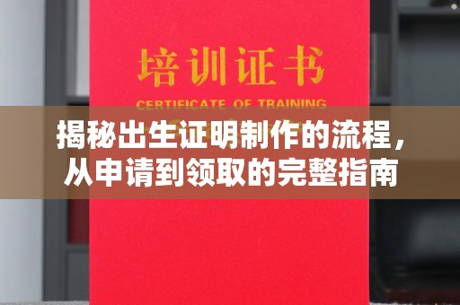 开原揭秘出生证明制作的流程，从申请到领取的完整指南