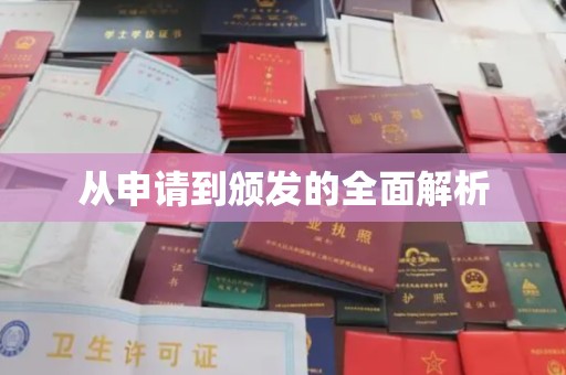 开原从申请到颁发的全面解析