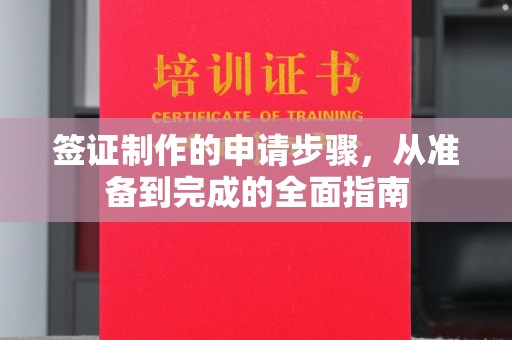 开原签证制作的申请步骤，从准备到完成的全面指南